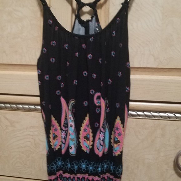 Rampage Paisley print strappy halter - Picture 1 of 4
